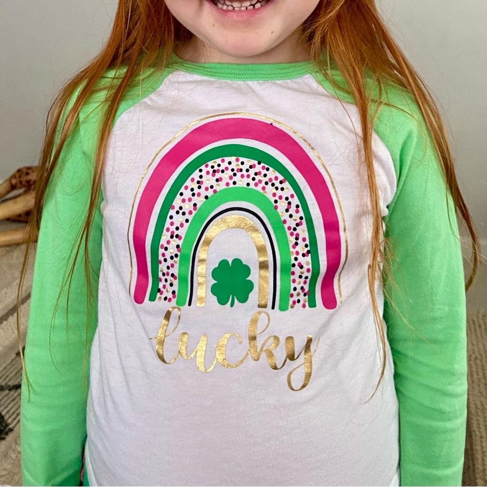 St Patrick’s day girls shirt